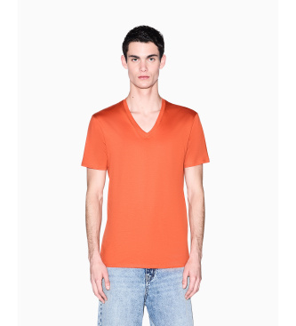 A|X Armani Exchange T-Shirt mit V-Ausschnitt 