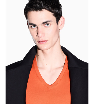 A|X Armani Exchange T-Shirt mit V-Ausschnitt 