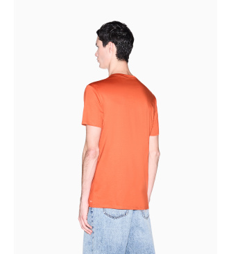 A|X Armani Exchange T-Shirt mit V-Ausschnitt 