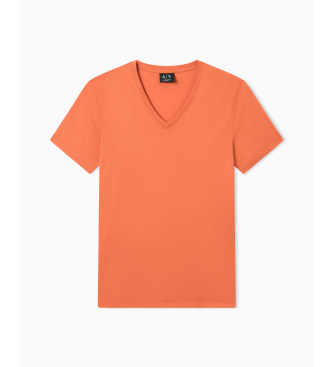 A|X Armani Exchange T-Shirt mit V-Ausschnitt 