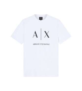 A|X Armani Exchange Logo-T-Shirt wei�