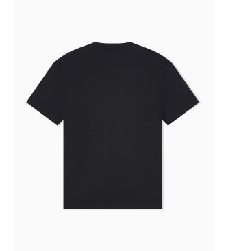 A|X Armani Exchange T-shirt com logótipo preto