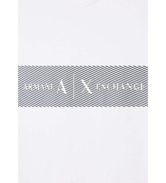 A|X Armani Exchange Off-white logo T-shirt