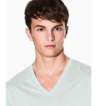 A|X Armani Exchange Pima Slim Fit T-shirt light blue