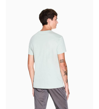 A|X Armani Exchange Pima Slim Fit T-shirt light blue