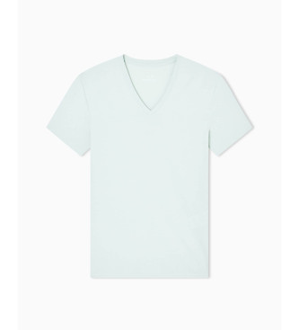 A|X Armani Exchange Pima Slim Fit T-shirt light blue