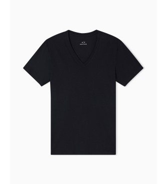 A|X Armani Exchange T-shirt Pima Slim Fit czarny