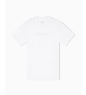A|X Armani Exchange Normaal T-shirt met wit logo