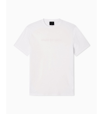 A|X Armani Exchange Slim-fit T-shirt Gebroken wit