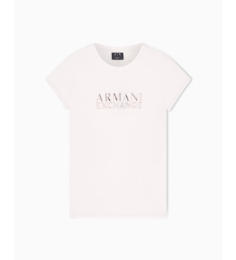 A|X Armani Exchange T-shirt rosa slim fit
