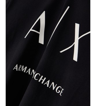 A|X Armani Exchange Camiseta Slim negro