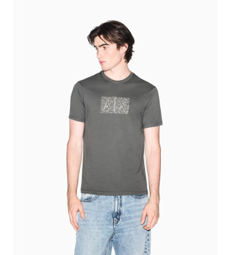 A|X Armani Exchange Gr�n slank T-shirt