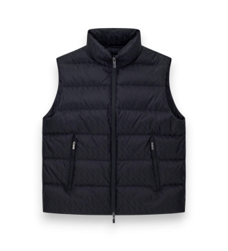 A|X Armani Exchange Colete Down Waistcoat preto