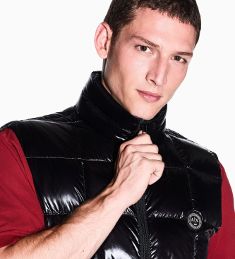 A|X Armani Exchange Veste matelassée noire