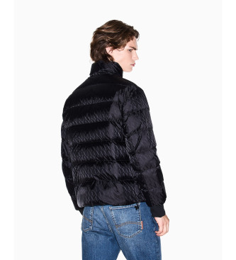 A|X Armani Exchange Stijl gewatteerd jack zwart
