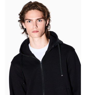 A|X Armani Exchange Jacka med dragkedja svart