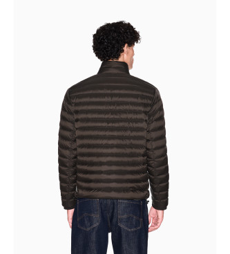 A|X Armani Exchange Brown Name Jacket