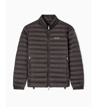 A|X Armani Exchange Brown Name Jacket