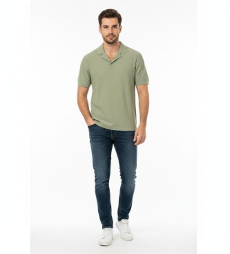 A|X Armani Exchange Green contemporary polo shirt