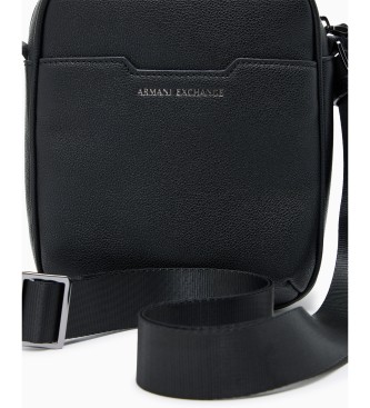 A|X Armani Exchange Polovična torba za na ramo črna