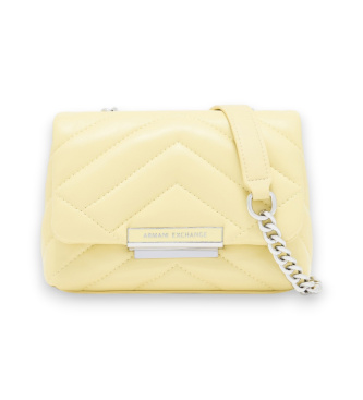 A|X Armani Exchange mini borsa gialla