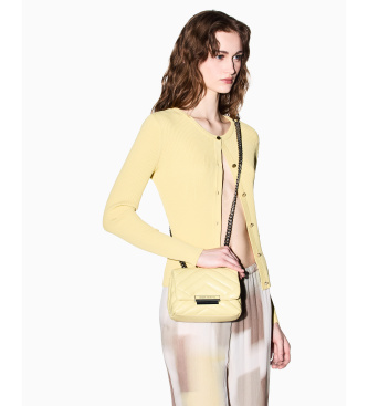 A|X Armani Exchange mini borsa gialla