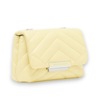A|X Armani Exchange mini borsa gialla