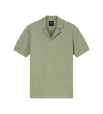 A|X Armani Exchange Green contemporary polo shirt