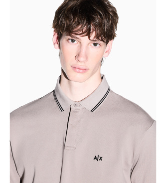 A|X Armani Exchange Polo Contemporain taupe