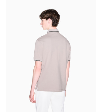A|X Armani Exchange Polo Contemporain taupe