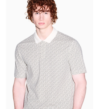 A|X Armani Exchange Polo Elástico beige