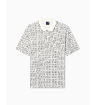 A|X Armani Exchange Polo Elástico beige