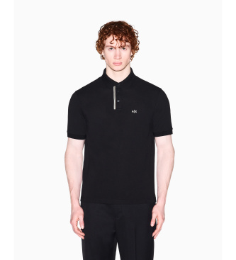 A|X Armani Exchange Polo Insert black