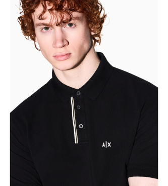 A|X Armani Exchange Polo Insert black