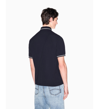 A|X Armani Exchange Polo marine raffin�