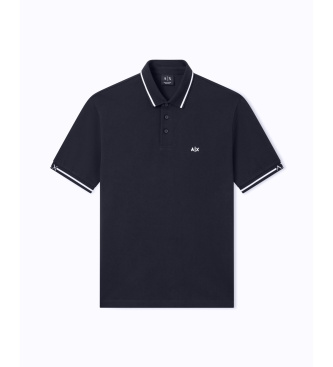 A|X Armani Exchange Polo marine raffin�