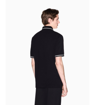 A|X Armani Exchange Polo raffin� noir