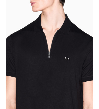 A|X Armani Exchange Tissu Polo noir