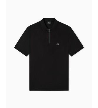 A|X Armani Exchange Tissu Polo noir