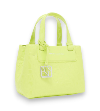 A|X Armani Exchange Semi Shopping Bag jaune