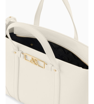 A|X Armani Exchange Oblikovanje vrečke bež barve