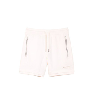 A|X Armani Exchange Shorts logotipo blanco