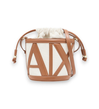 A|X Armani Exchange Beige sp�ndetaske