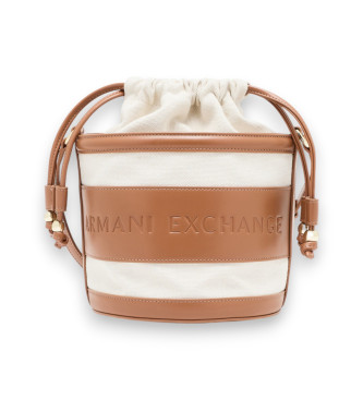 A|X Armani Exchange Beige sp�ndetaske