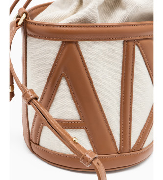 A|X Armani Exchange Beige sp�ndetaske