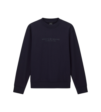 A|X Armani Exchange Sweatshirt mit Rundhalsausschnitt navy