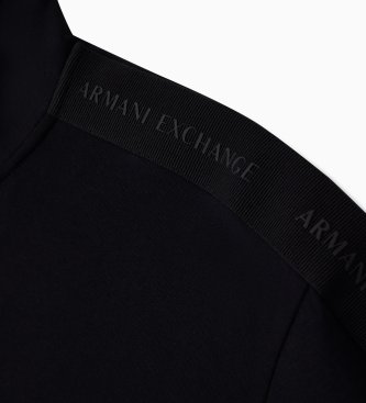 A|X Armani Exchange Sudadera corte regular negro