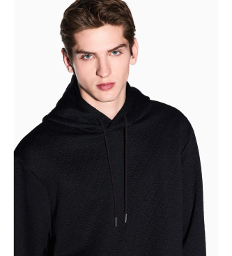 A|X Armani Exchange Camisola el�stica preta