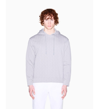 A|X Armani Exchange Gr� sweatshirt med tryk