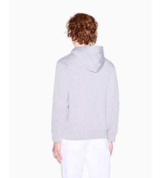 A|X Armani Exchange Gr� sweatshirt med tryk